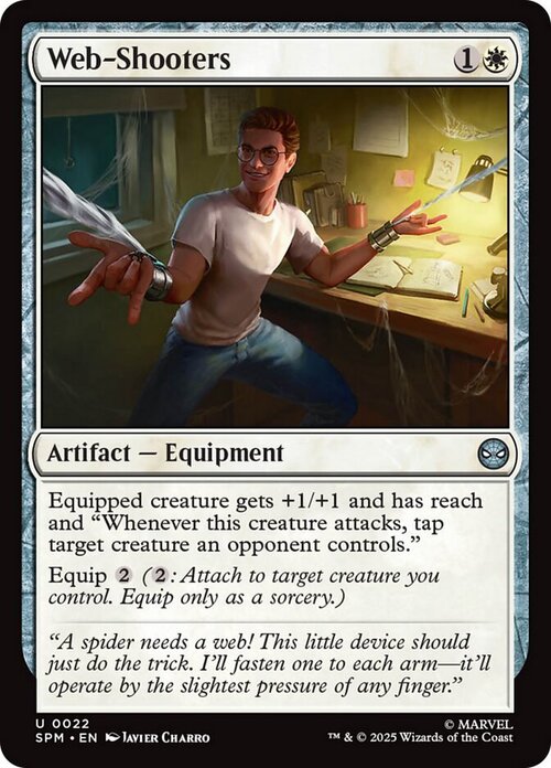 Web-Shooters Card Front