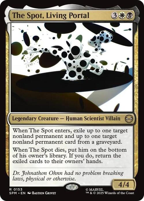 The Spot, Living Portal Card Front