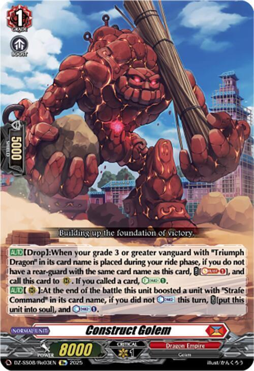 Construct Golem Card Front