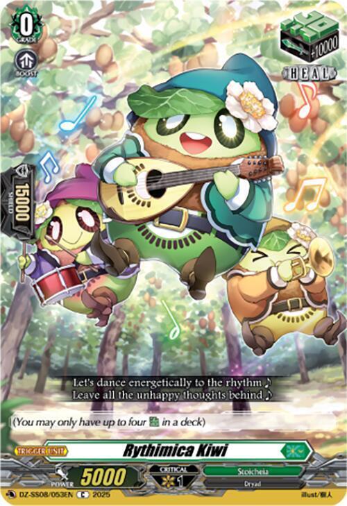 Rythimica Kiwi Card Front