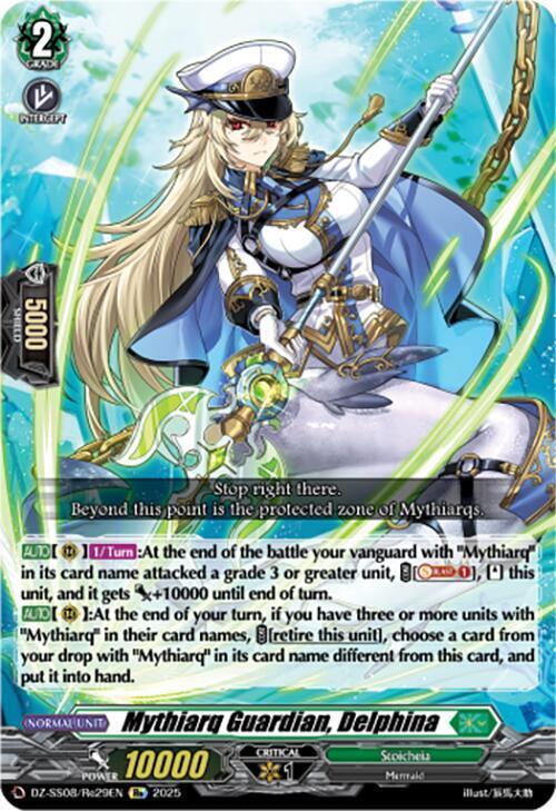 Mythiarq Guardian, Delphina Card Front
