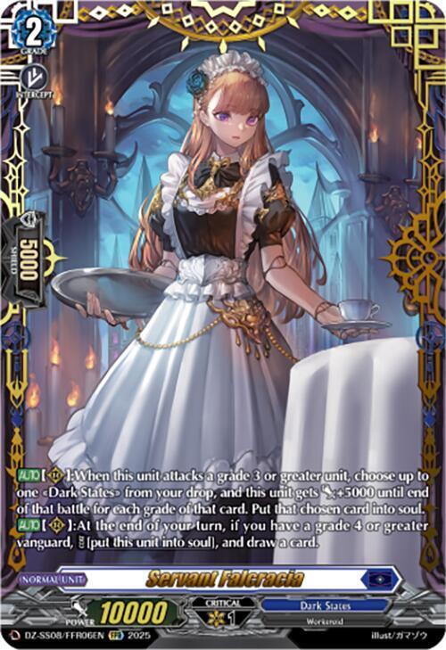 Servant Falcracia Card Front