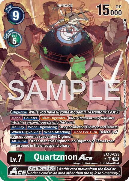 Quartzmon Ace Card Front
