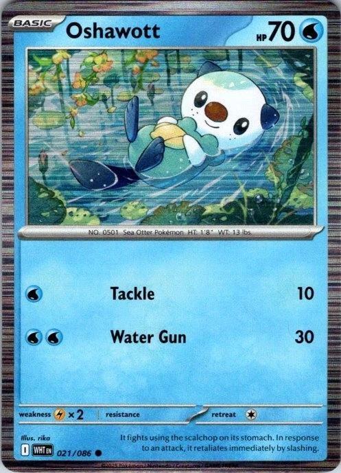 Oshawott Card Front