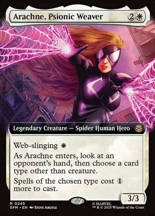 Arachne, Psionic Weaver Card Front