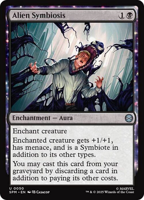 Alien Symbiosis Card Front
