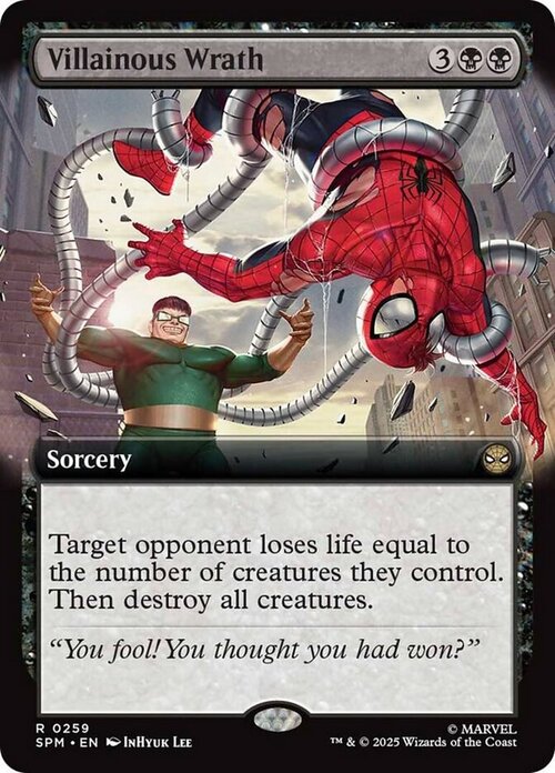 Villainous Wrath Card Front