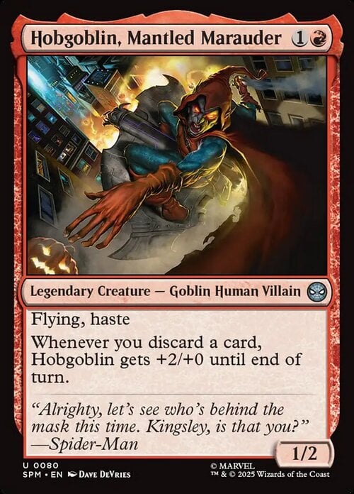 Hobgoblin, Mantled Marauder Card Front