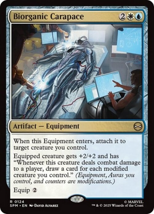 Biorganic Carapace Card Front