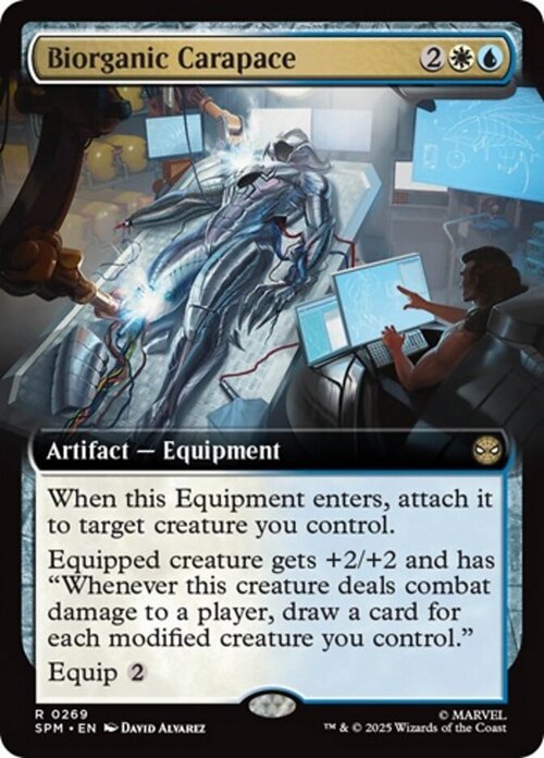Biorganic Carapace Card Front