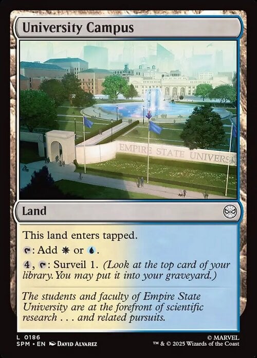 University Campus Card Front