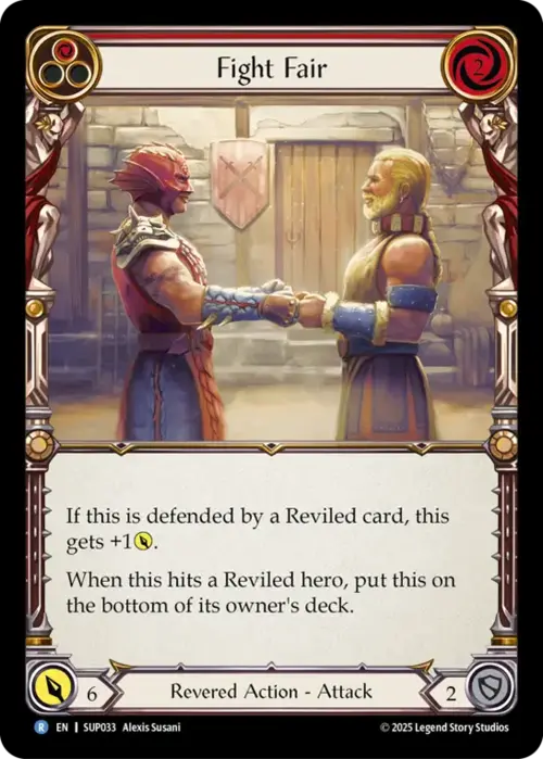 Fight Fair Card Front