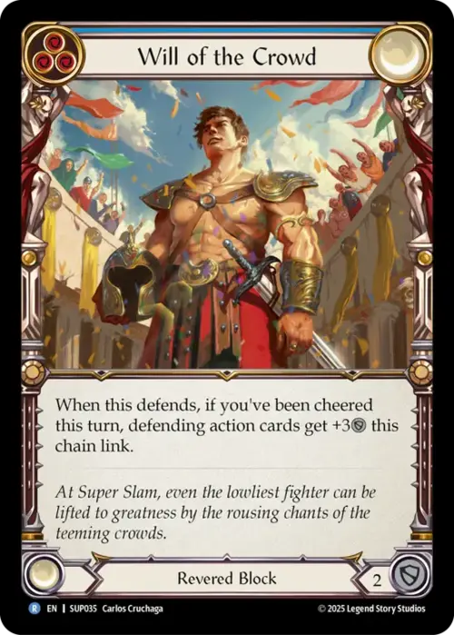 Will of the Crowd Card Front