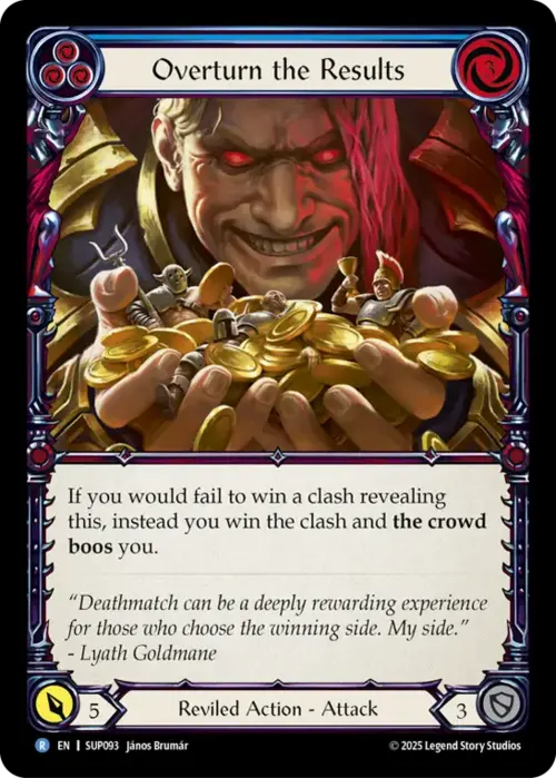 Overturn the Results Card Front