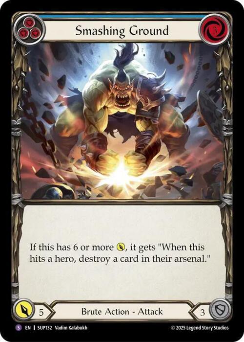 Smashing Ground Card Front