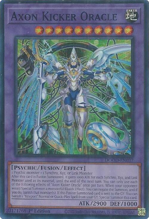 Axon Kicker Oracle Card Front