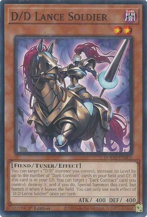 D/D Lance Soldier Card Front