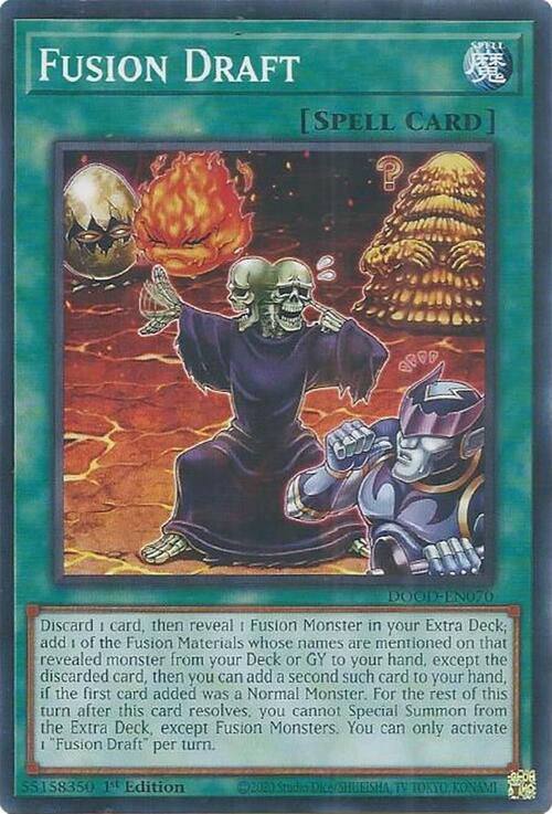 Fusion Draft Card Front