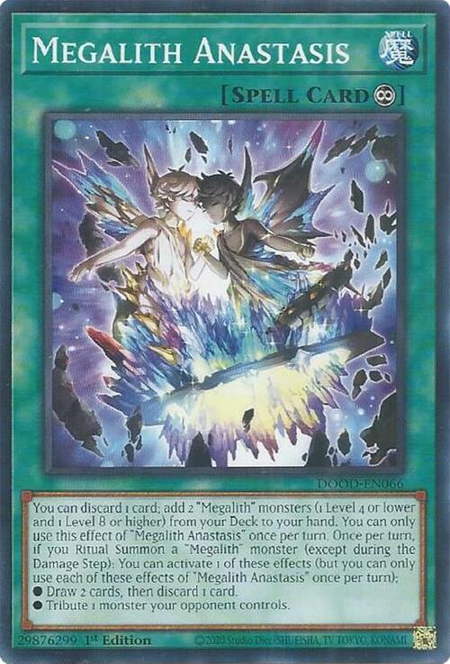Megalith Anastasis Card Front