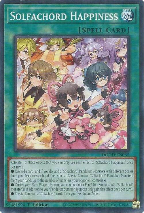 Solfachord Happiness Card Front