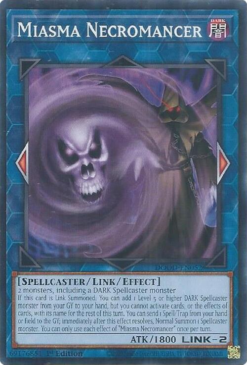 Miasma Necromancer Card Front