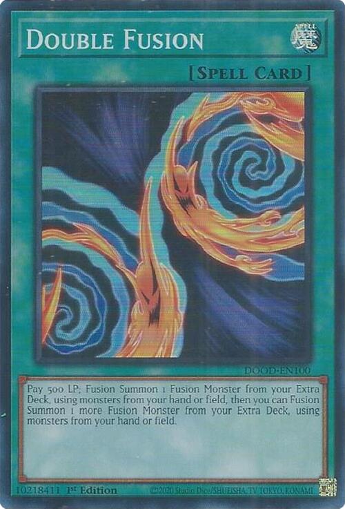 Double Fusion Card Front