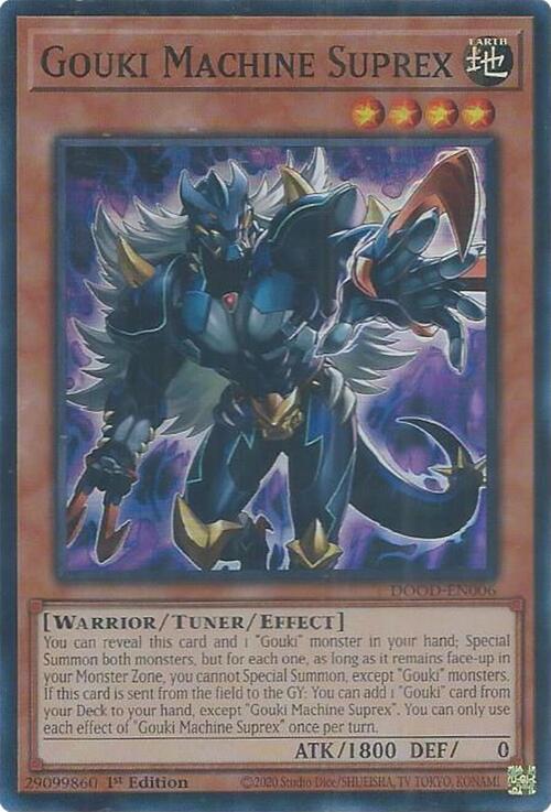 Gouki Machine Suprex Card Front