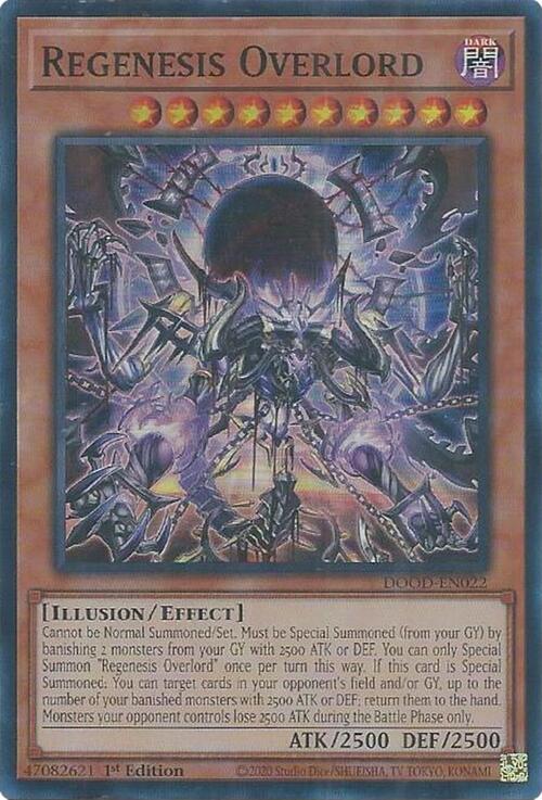 Regenesis Overlord Card Front