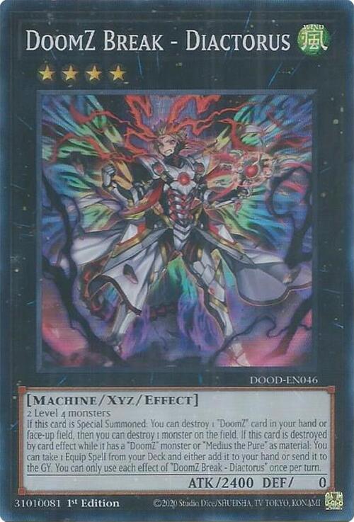 DoomZ Break - Diactorus Card Front