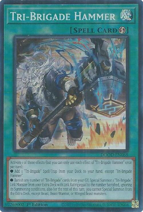 Tri-Brigade Hammer Card Front