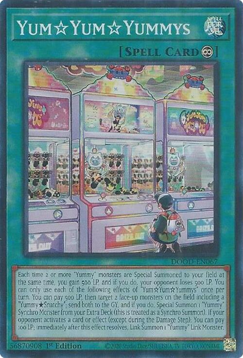 YumYumYummys Card Front