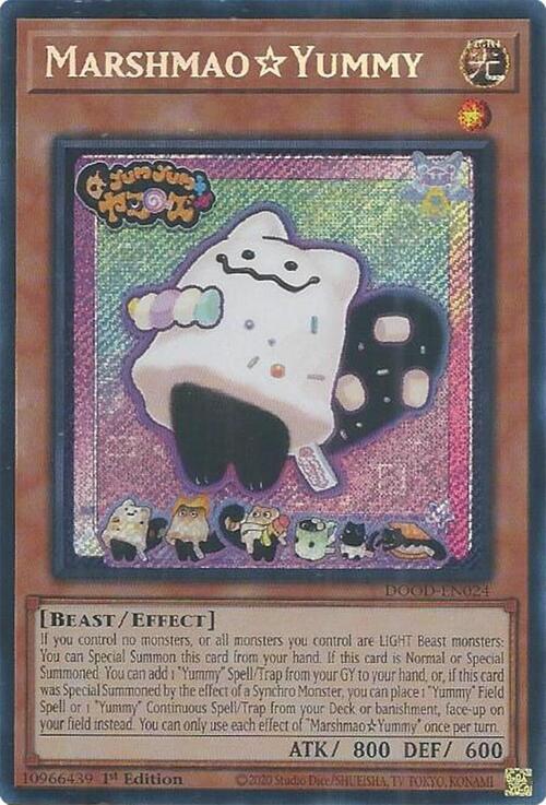 MarshmaoYummy Card Front