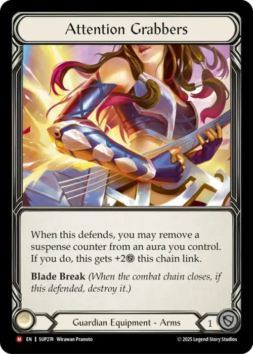 Attention Grabbers Card Front