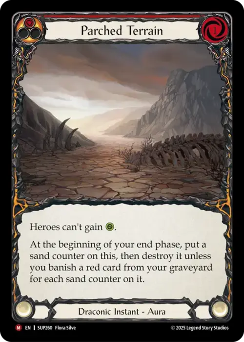 Parched Terrain Card Front