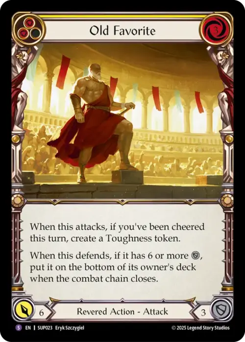 Old Favorite Card Front