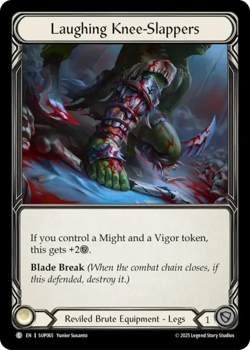 Laughing Knee-Slappers Card Front