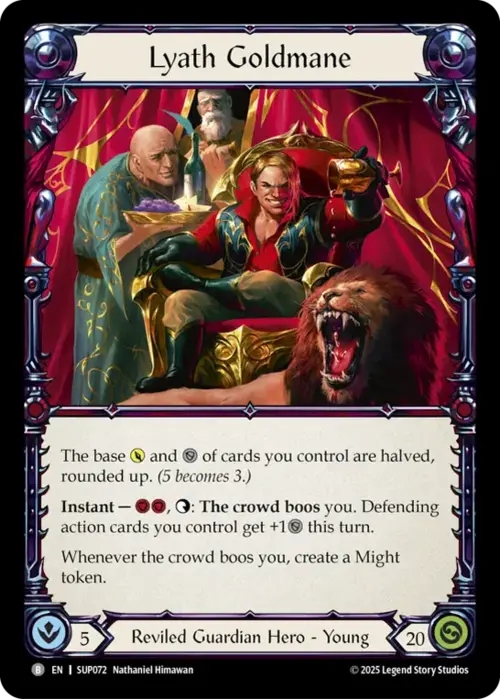 Lyath Goldmane Card Front