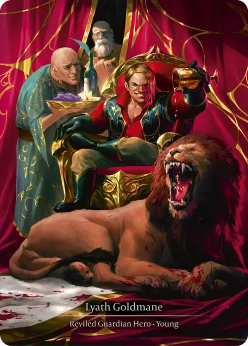 Lyath Goldmane Card Front