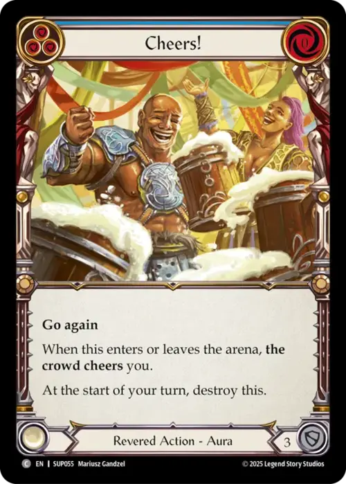 Cheers! Card Front