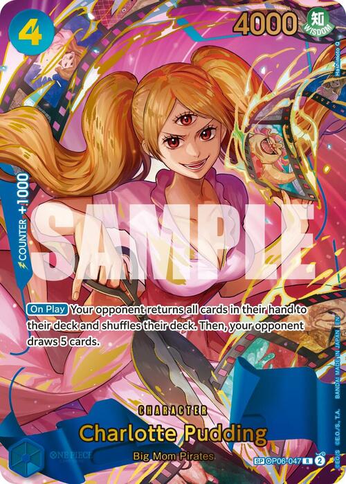 Charlotte Pudding Card Front