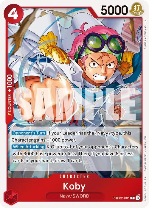 Koby Card Front