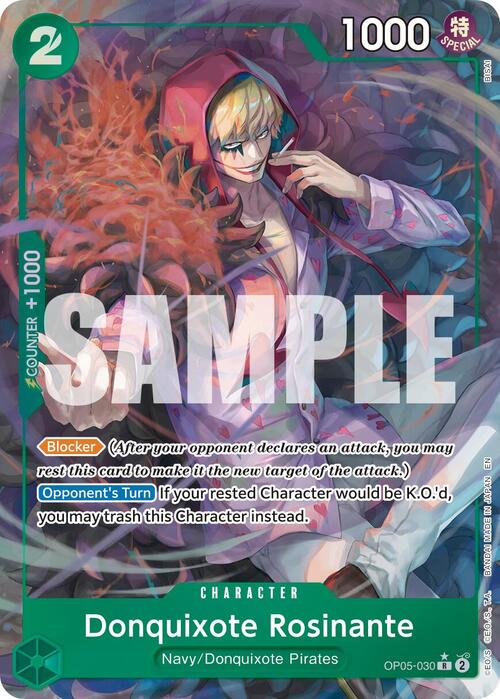 Donquixote Rosinante Card Front