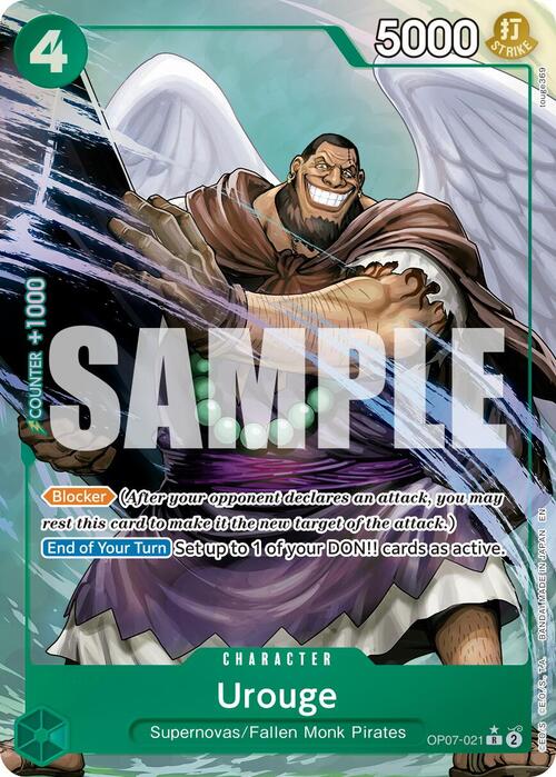 Urouge Card Front