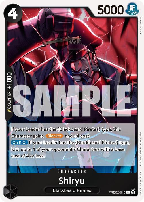 Shiryu Card Front