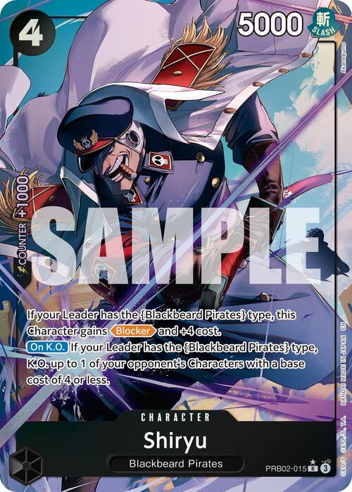 Shiryu Card Front