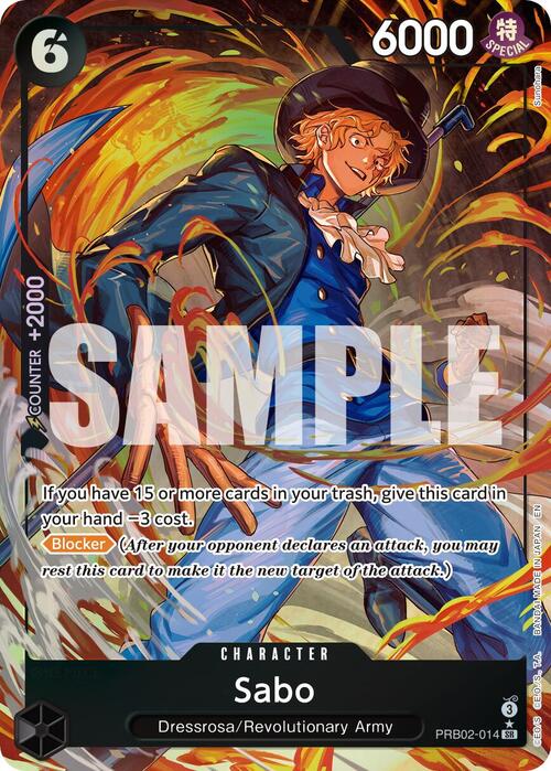 Sabo Card Front