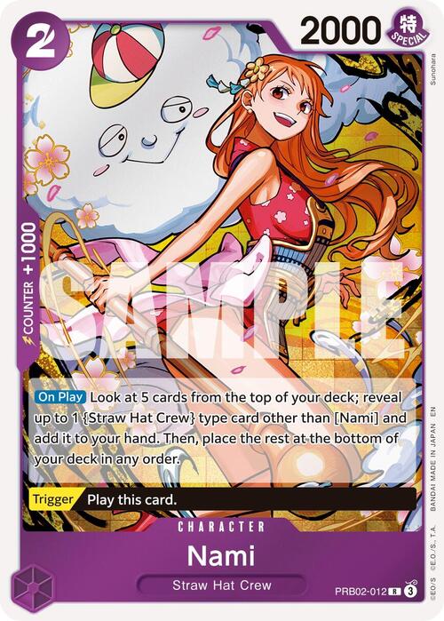 Nami Card Front