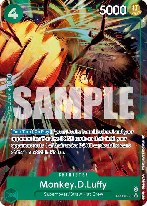 Monkey.D.Luffy Card Front