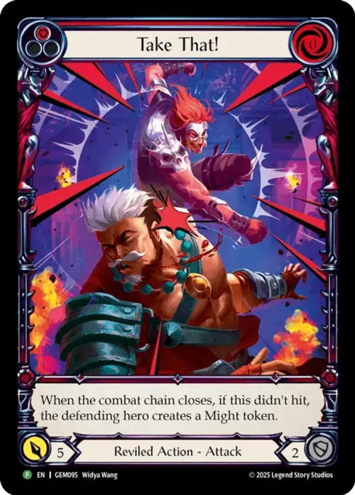 Take That! Card Front