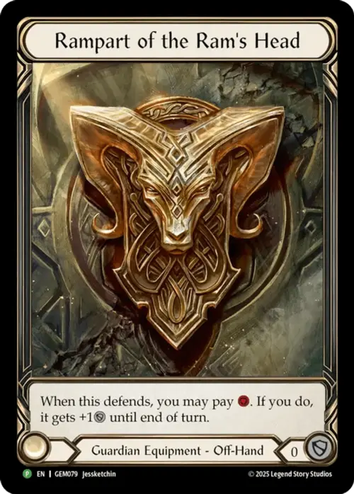 Rampart of the Ram's Head Card Front